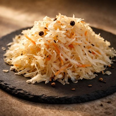 White sauerkraut