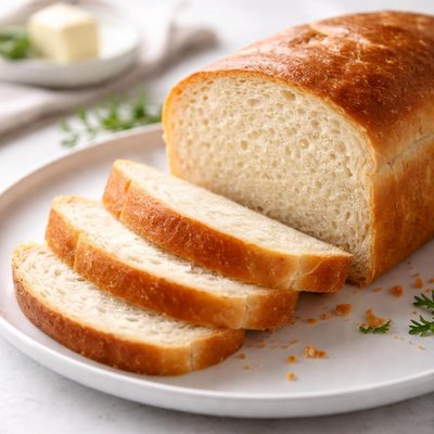 White wheat bread