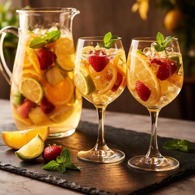 White wine sangria