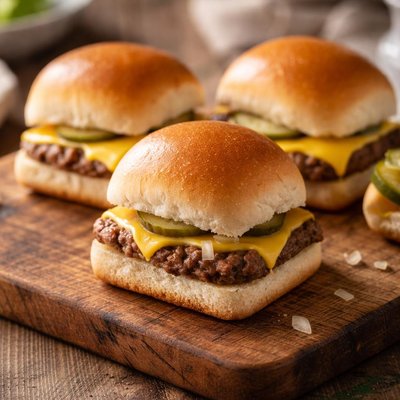 Whitecastle cheeseburger sliders