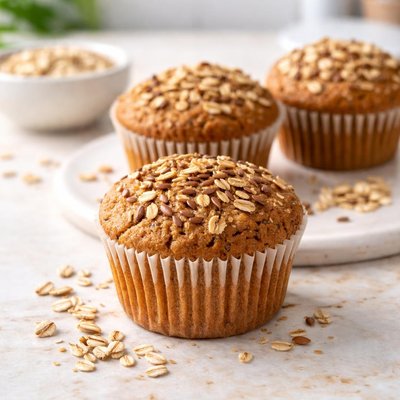 Whole-grain muffin