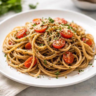 Whole-grain spaghetti