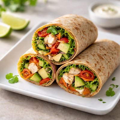 Whole-grain wrap