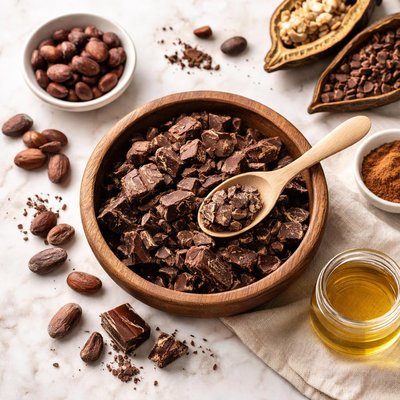 Whole bean cacao paste