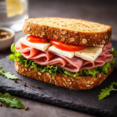 Whole foods market farmhouse ham and brie sandwich