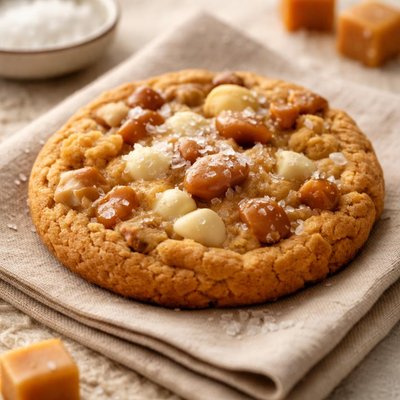 Whole foods salted caramel crunch cookie