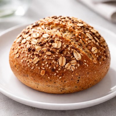 Whole grain bun