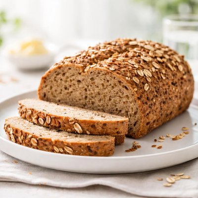 Whole grain homemade bread