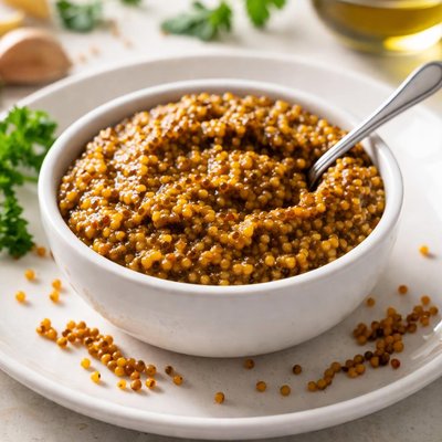 Whole grain mustard