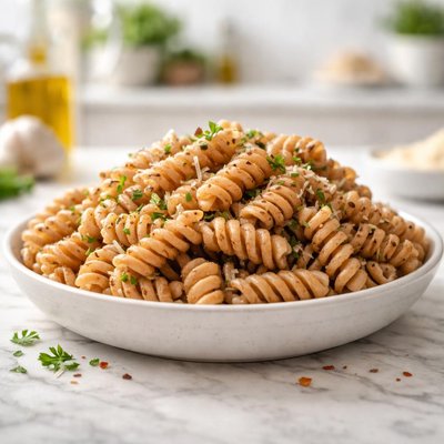 Whole grain rotini