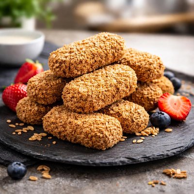 Whole grain wheat biscuit cereal