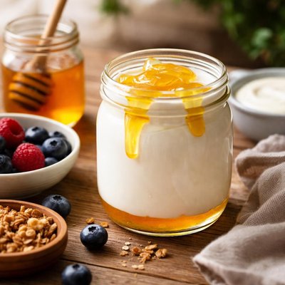 Whole honey yogurt