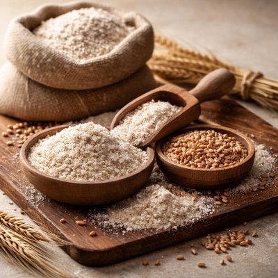 Whole meal flour