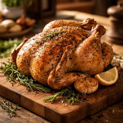 Whole organic chicken