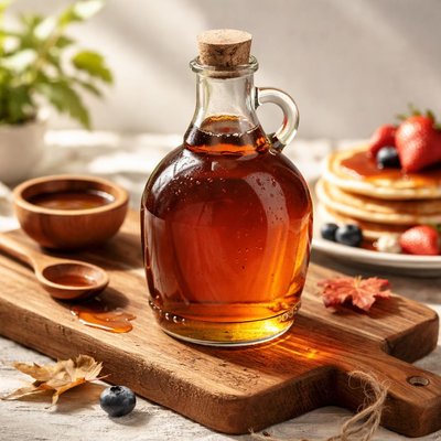Whole organic maple syrup