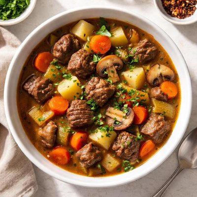 Whole thirty beef veggie stew