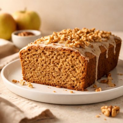 Whole wheat applesauce cake
