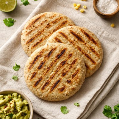Whole wheat arepa