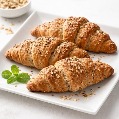 Whole wheat baked pastry