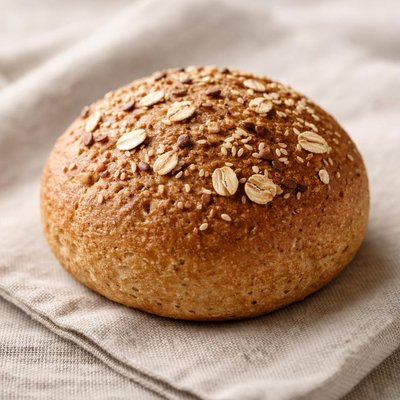 Whole wheat bread bun