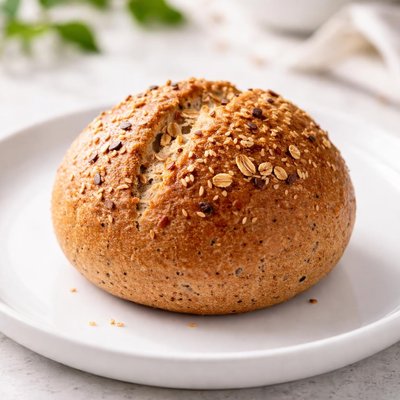 Whole wheat bread roll