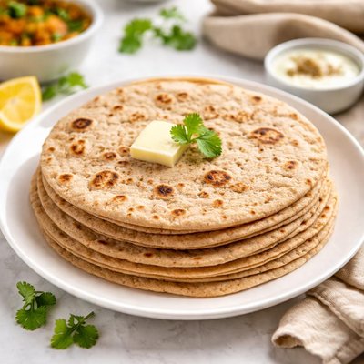 Whole wheat chapati