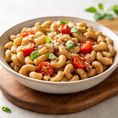 Whole wheat cooked macaroni
