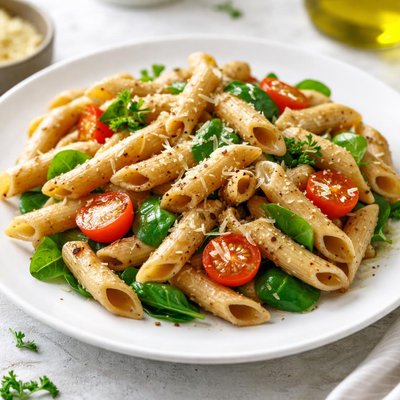 Whole wheat penne pasta