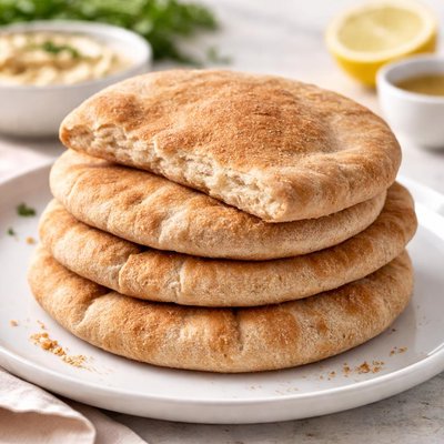 Whole wheat pita bread