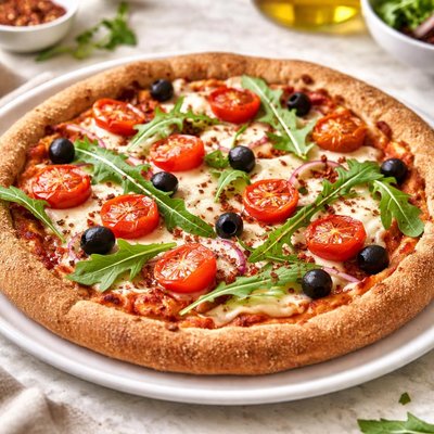 Whole wheat pizza