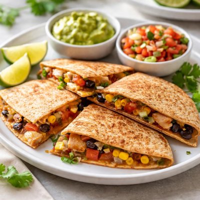 Whole wheat quesadilla