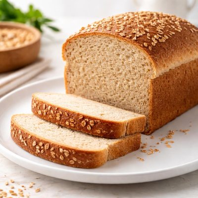 Whole wheat sandwich bread