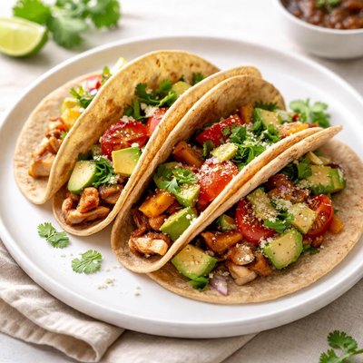 Whole wheat soft taco