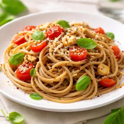 Whole wheat spaghetti