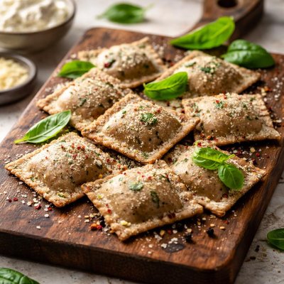 Whole wheat spinach ricotta ravioli the ravioli store