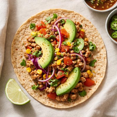 Whole wheat taco