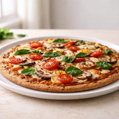 Whole wheat thin crust