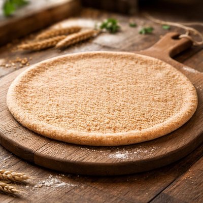 Whole wheat thin crust base