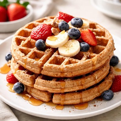 Whole wheat waffle