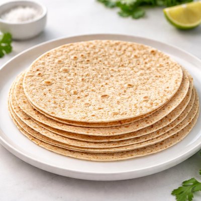 Whole wheet tortilla