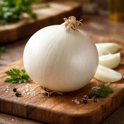 Whole white onion
