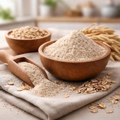 Wholegrain oat flour
