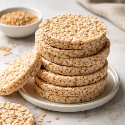 Wholegrain rice cake