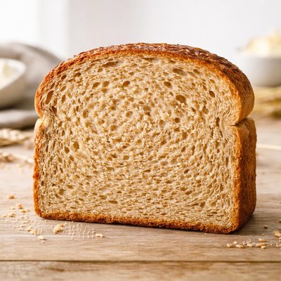 Wholemeal bread large slice