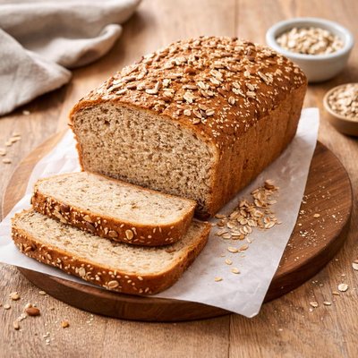Wholemeal gluten-free bread