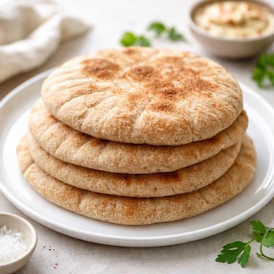 Wholemeal pita bread