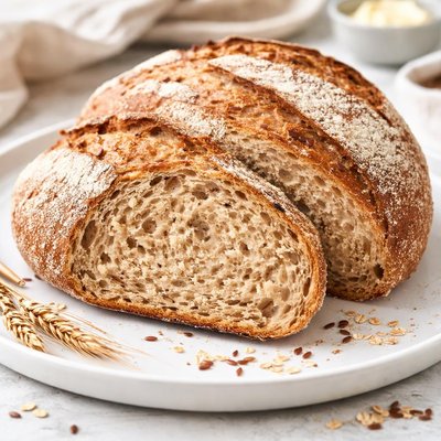Wholemeal sourdough bread