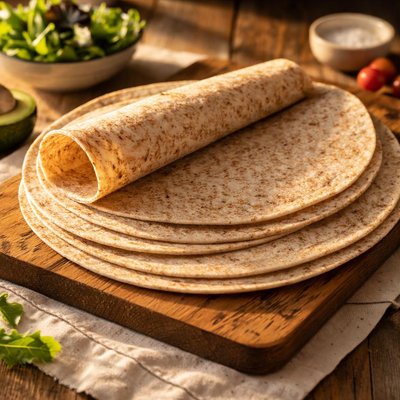 Wholemeal wraps