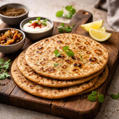 Wholewheat paratha