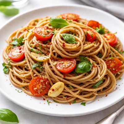 Wholewheat spaghetti